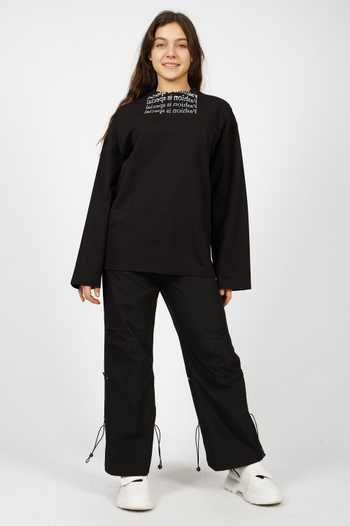 Брюки (Черный, 140)