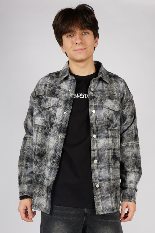 Рубашка B-SH35406 Miasin (серый, 146)