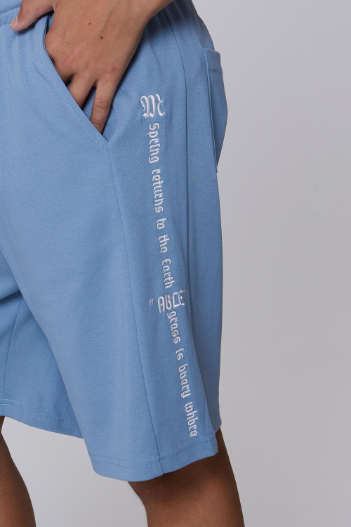 Шорты B-TR35196 (Джинсовый, 146)