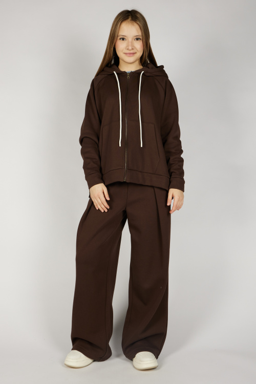 Толстовка на молнии G-HDZ26514 Miasin (коричневый, 134-164)