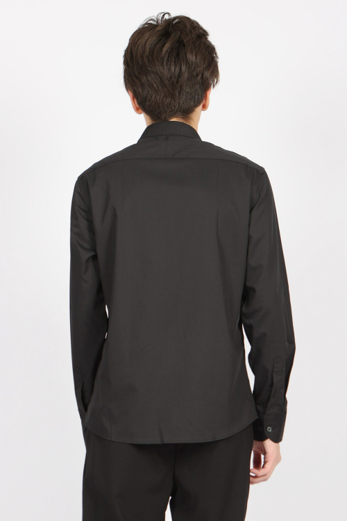 Рубашка B-SH34447 (Черный, 164)