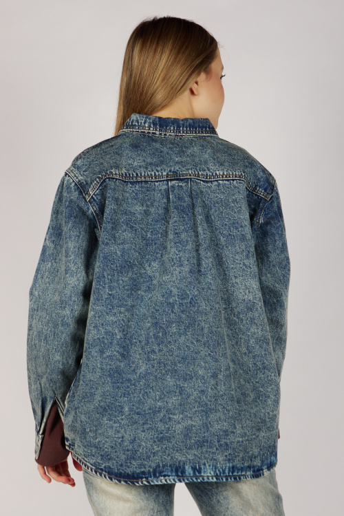 Блузка G-SH26475 Miasin (джинс. синий, 134-164)