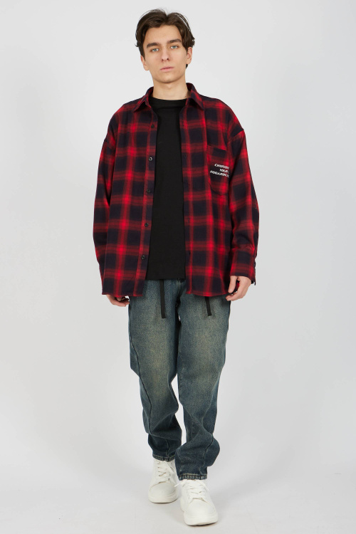 Рубашка (Красный, 158)