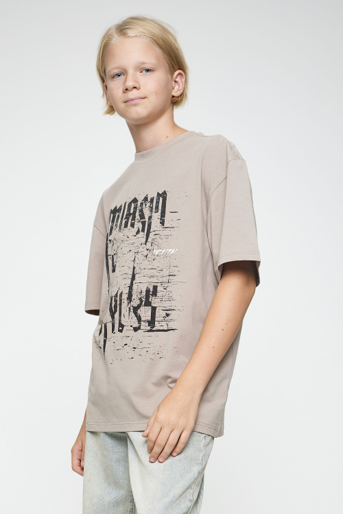 Футболка B-TS35146 (T.бежевый, 140)