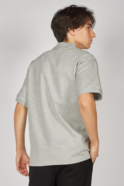 Поло B-PL34439S-25 (серый, 140)