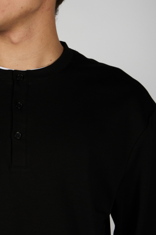 Лонгслив B-SW36342 Miasin (Черный, 140-170 (6 шт.))