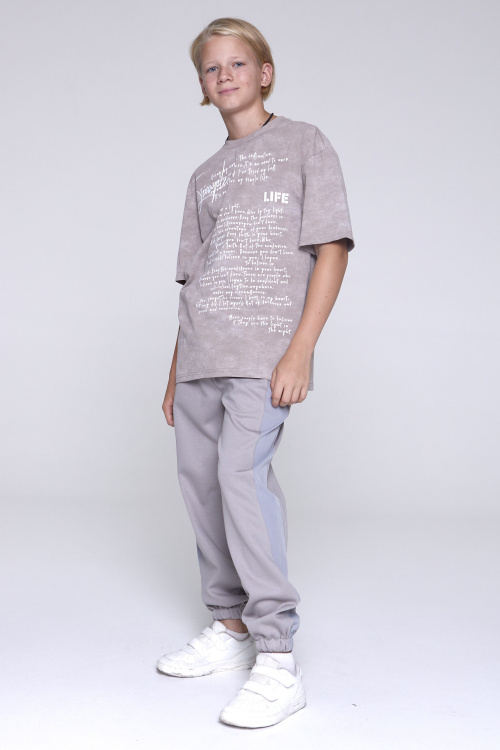 Футболка B-TS35168 (T.бежевый, 140)