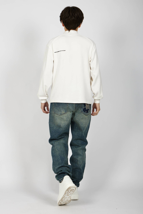 Лонгслив (Молочный, 140)