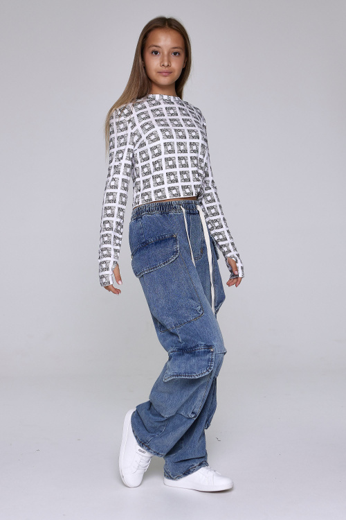 Лонгслив G-TN25118 (белый, 134)