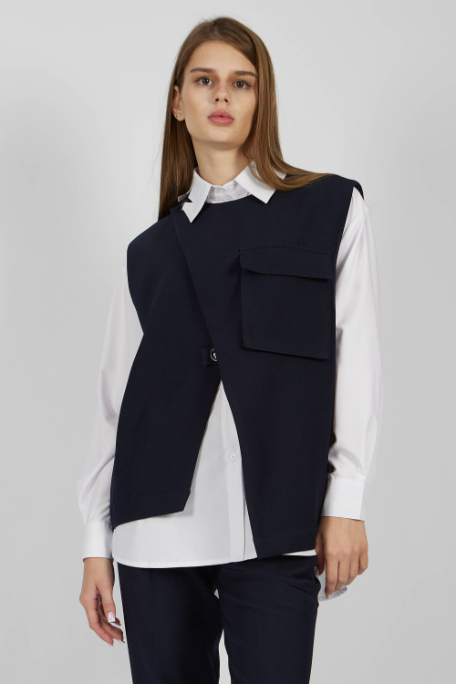 Жилет G-VST24486 (Синий, 140)