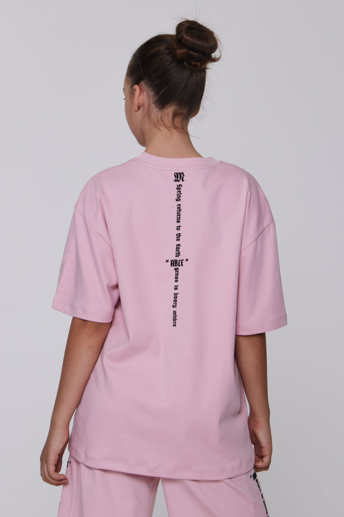 Футболка B-TS35195 (Розовый, 140)
