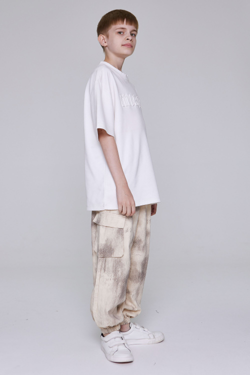 Футболка B-TS35186 (белый, 140)