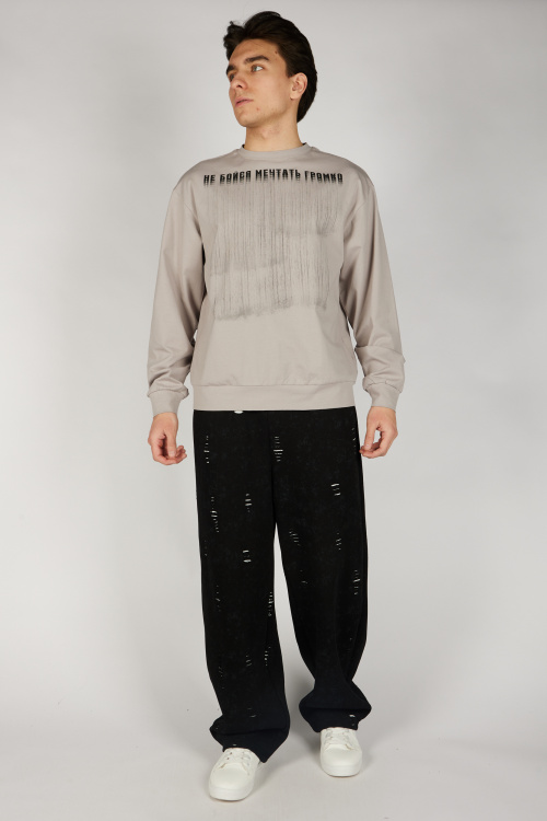 Джемпер B-SW36445 Miasin (светло-серый, 140-170)