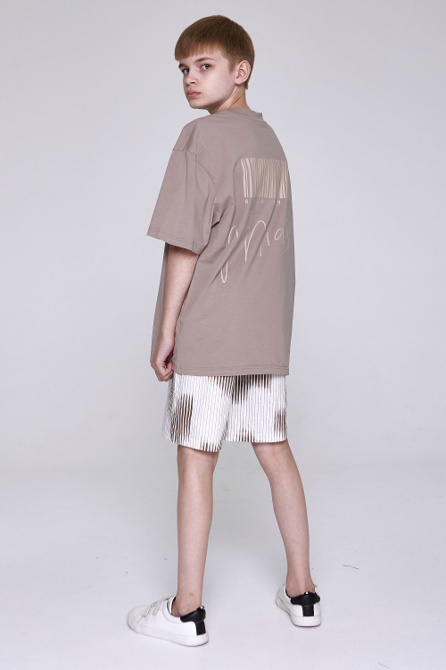 Футболка B-TS35165 (T.бежевый, 140)