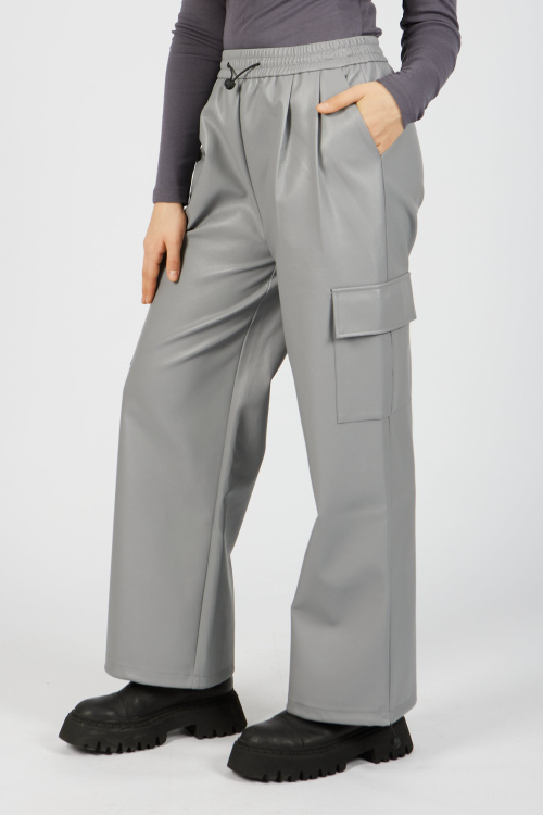 Брюки (Серый, 140)