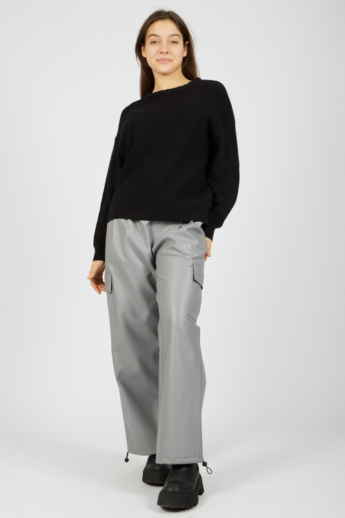 Брюки (Серый, 140)