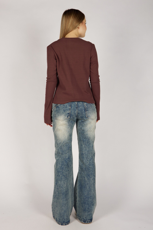 Лонгслив G-TN26466 Miasin (коричневый, 134-164)