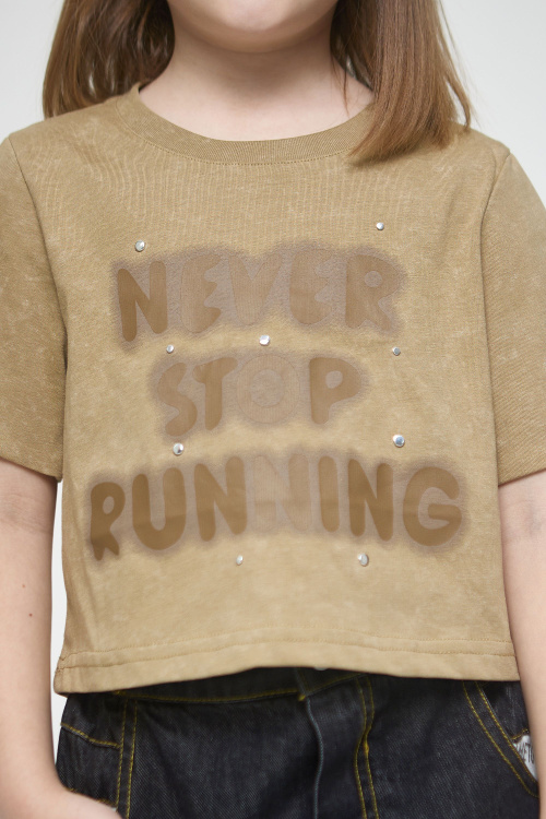 Футболка G-TS25121 (T.бежевый, 128)