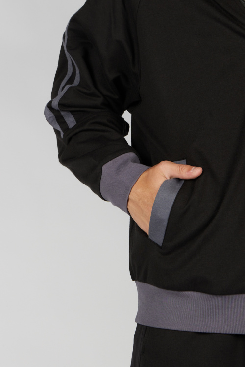 Толстовка на молнии B-HDZ36254 Miasin (Черный, 122-134 (3 шт.))