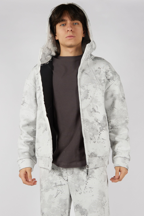 Толстовка на молнии B-HDZ35433 Miasin (Белый, 140)