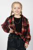 Блузка G-SH25483 Miasin (красный в клетку, 104)