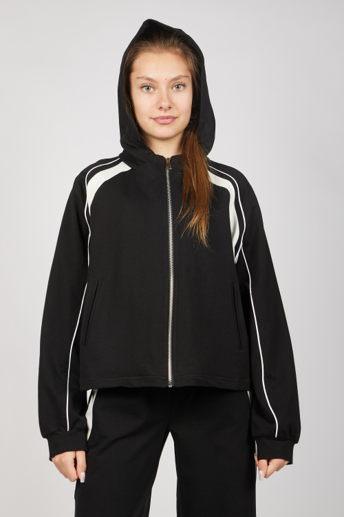 Толстовка на молнии G-HDZ25337 (Черный, 164)