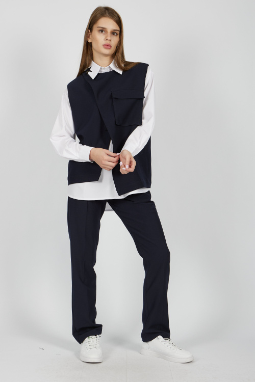 Жилет G-VST24486 (Синий, 140)