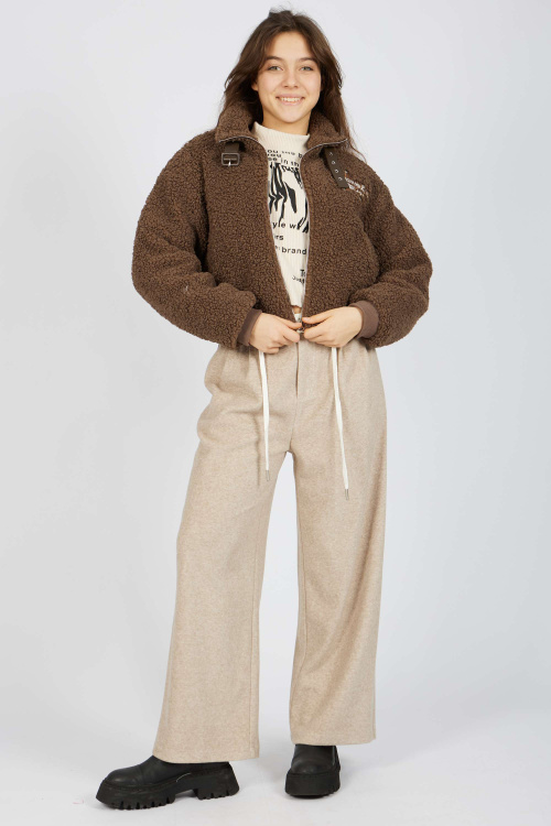 Лонгслив (Молочный, 164)