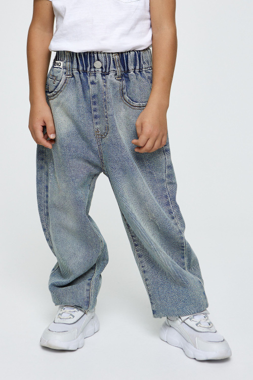 Джинсы B-JN35188 (Джинсовый, 110)