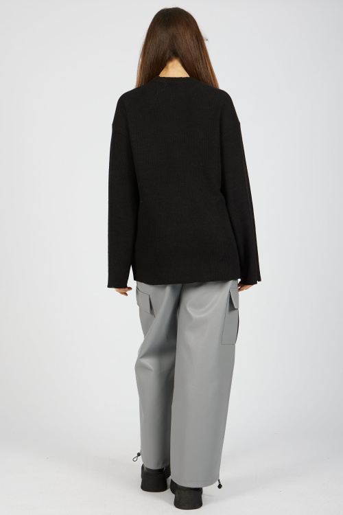 Лонгслив (Черный, 146)