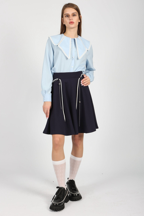 Юбка G-SK24586 (Синий, 164)