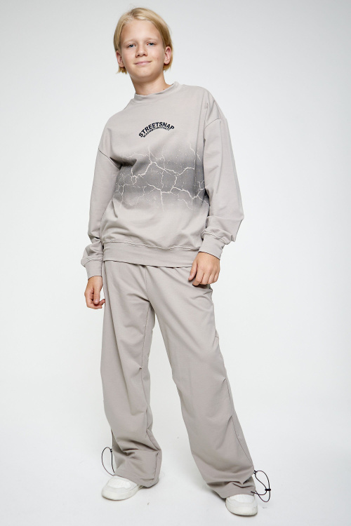Джемпер B-SW35107 (серый, 146)