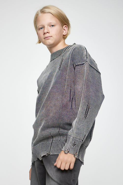 Свитшот B-SW35199 (черный, 140)