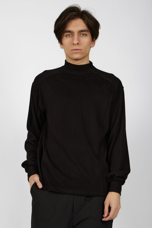 Лонгслив (Черный, 146)