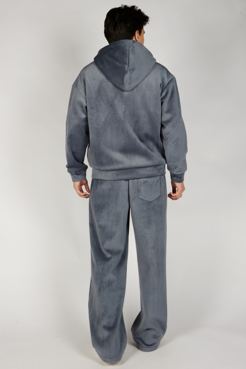 Толстовка на молнии B-HDZ36505 Miasin (Серо-синий, 140-170)