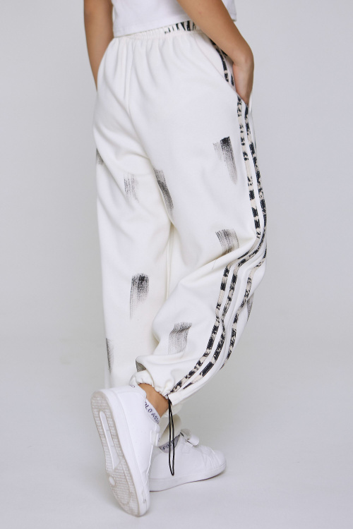 Брюки B-TR35041 (белый, 140)