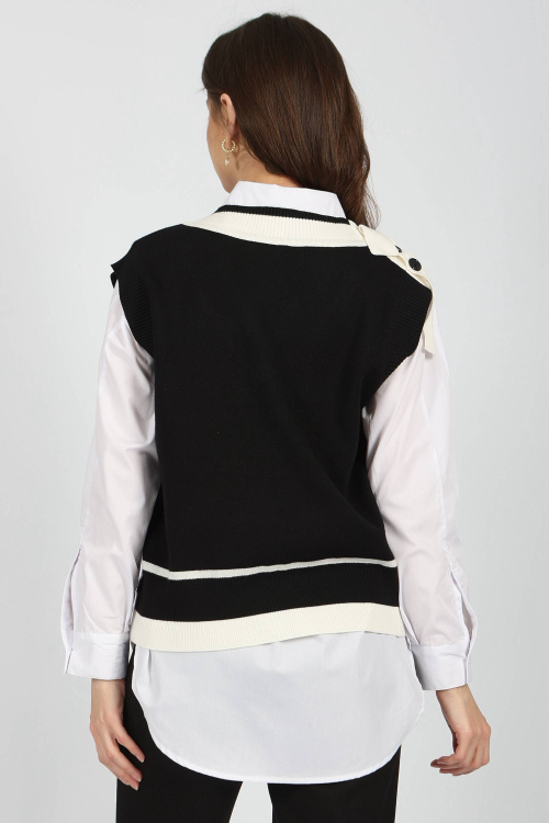 Жилет G-VST24531 (Черный, 158)