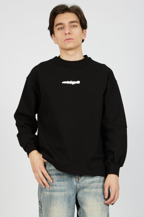 Лонгслив (Черный, 170)