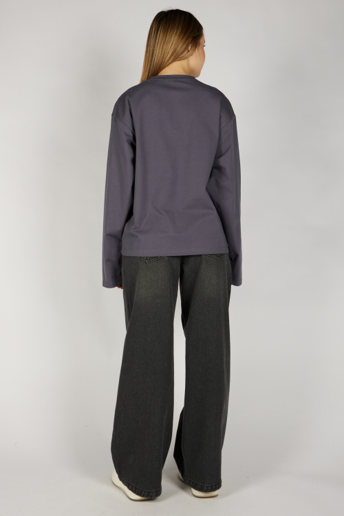 Лонгслив G-SW26442 Miasin (темно-серый, 134-164)