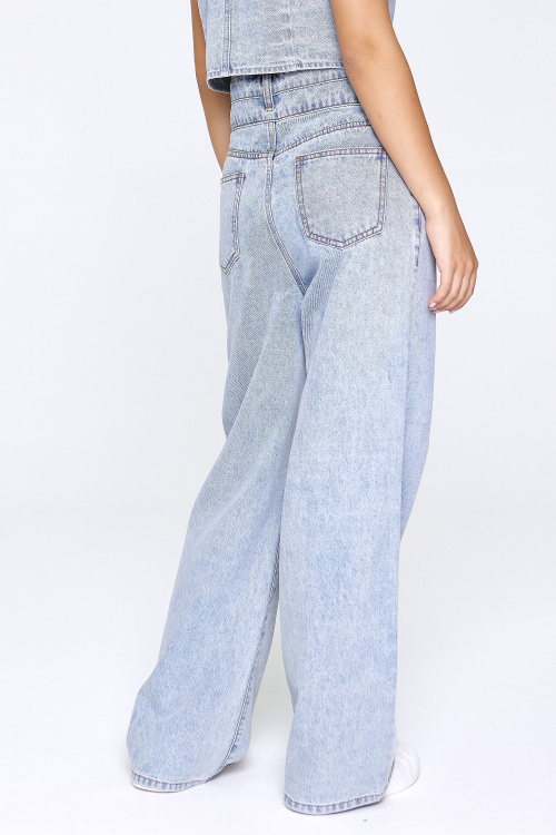 Джинсы G-JN25136 (Джинсовый, 140)