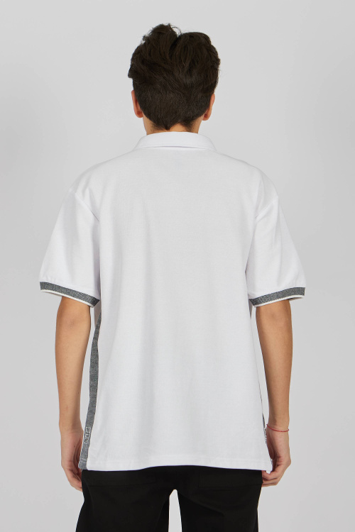 Поло B-PL34435 (Белый, 140)