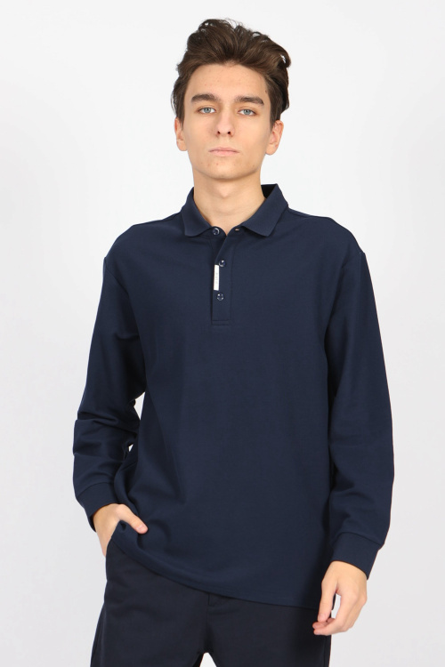 Поло B-PL34439 (Синий, 134)