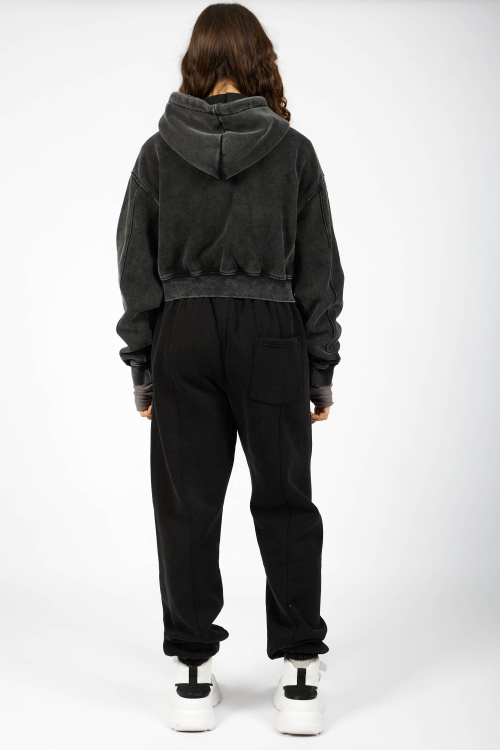 Толстовка на молнии (Черный, 140)