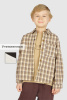 Куртка B-JCK36406 Miasin (бежевый в клетку, 100-140)