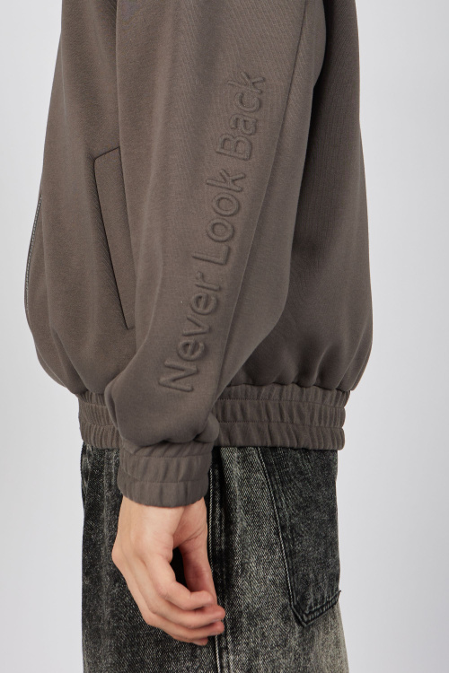 Толстовка на молнии B-HDZ35442 Miasin (коричневый, 152)