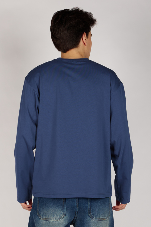 Лонгслив B-SW36487 Miasin (Серо-синий, 140-170)