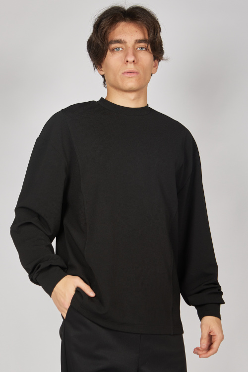 Лонгслив B-SW35272 (Черный, 140)