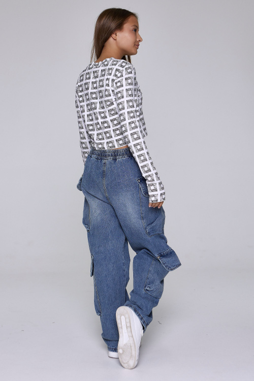 Лонгслив G-TN25118 (белый, 134)