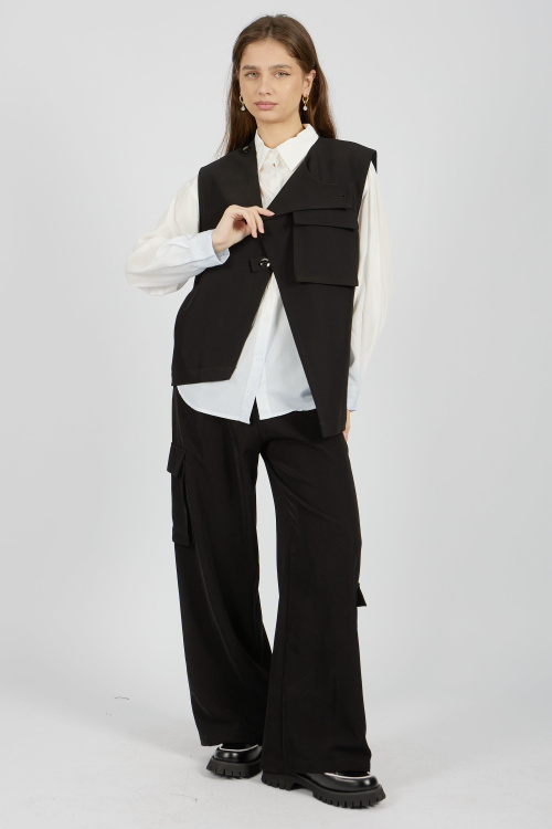 Жилет G-VST24486 (Черный, 158)