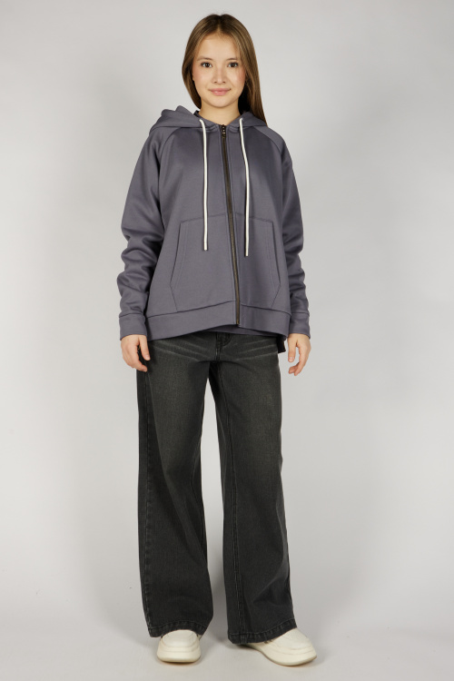 Толстовка на молнии G-HDZ26514 Miasin (темно-серый, 134-164)
